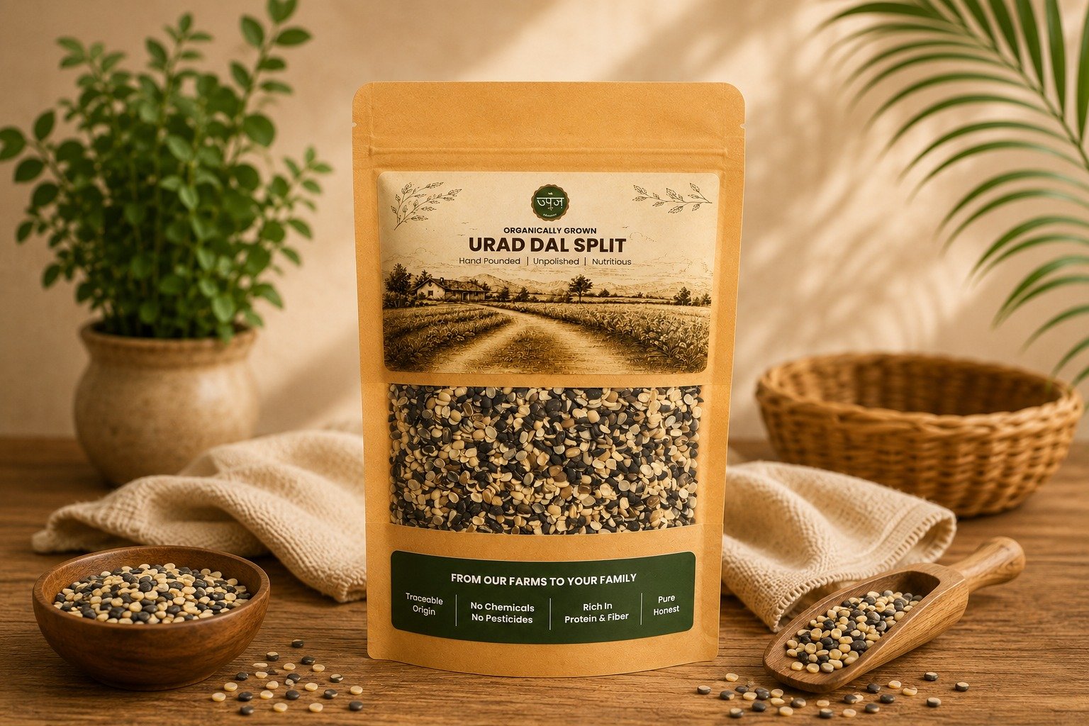 Split Urad dal